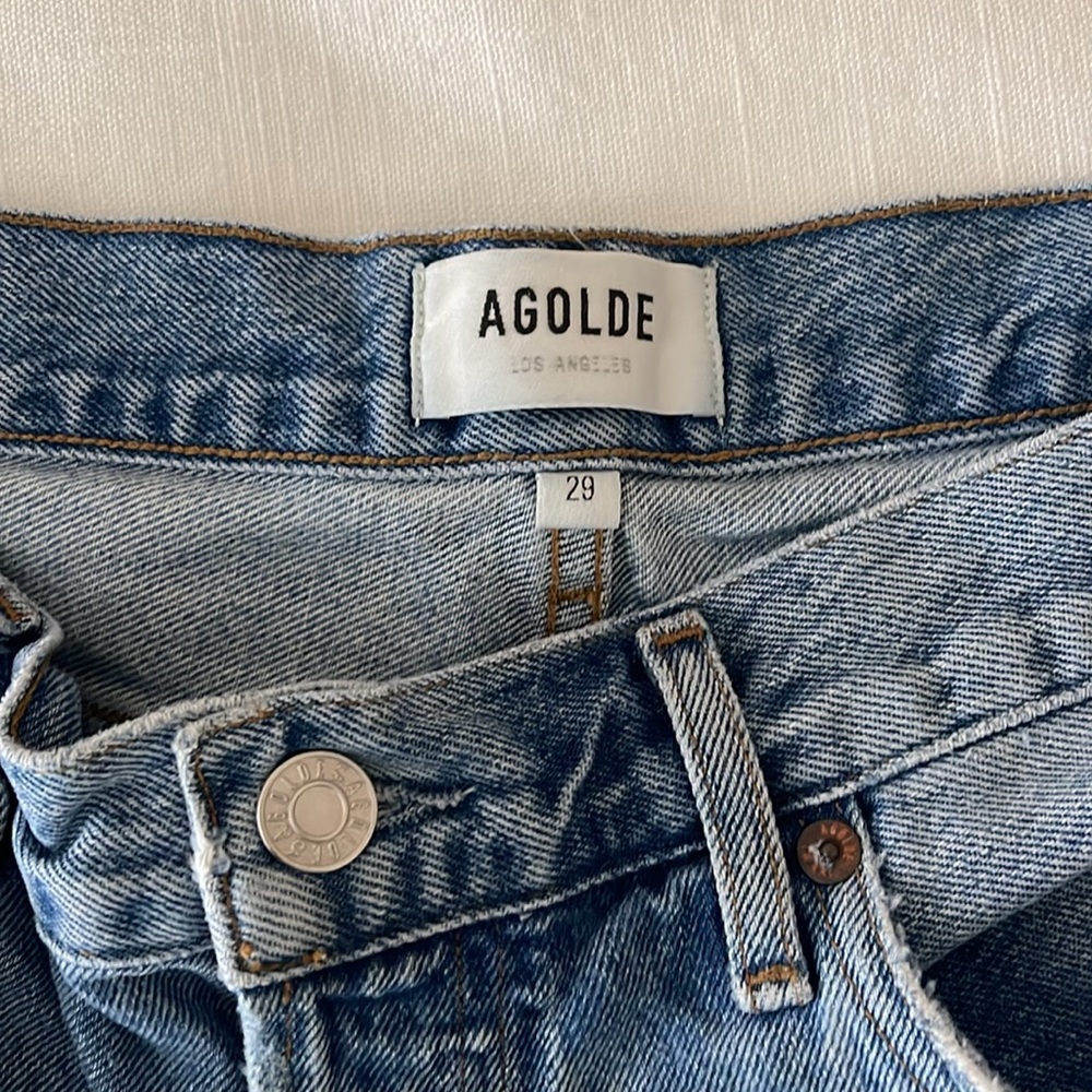 Agolde Parker Shorts - Picture 4 of 5